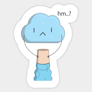 Cloud Sticker